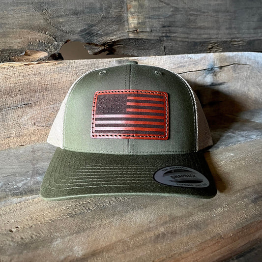 American Flag Patch Hat